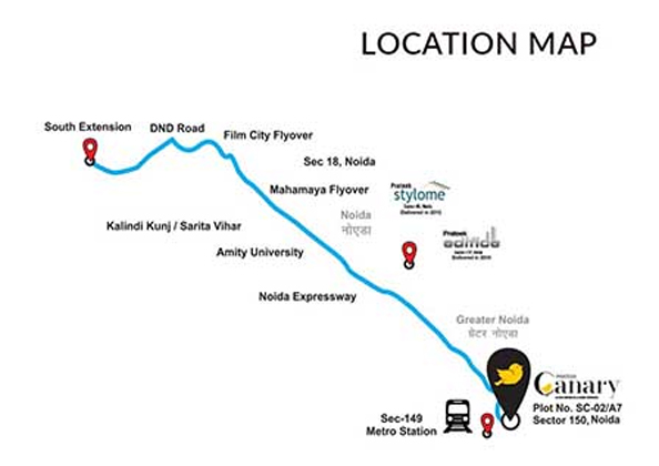 Layout Location Map